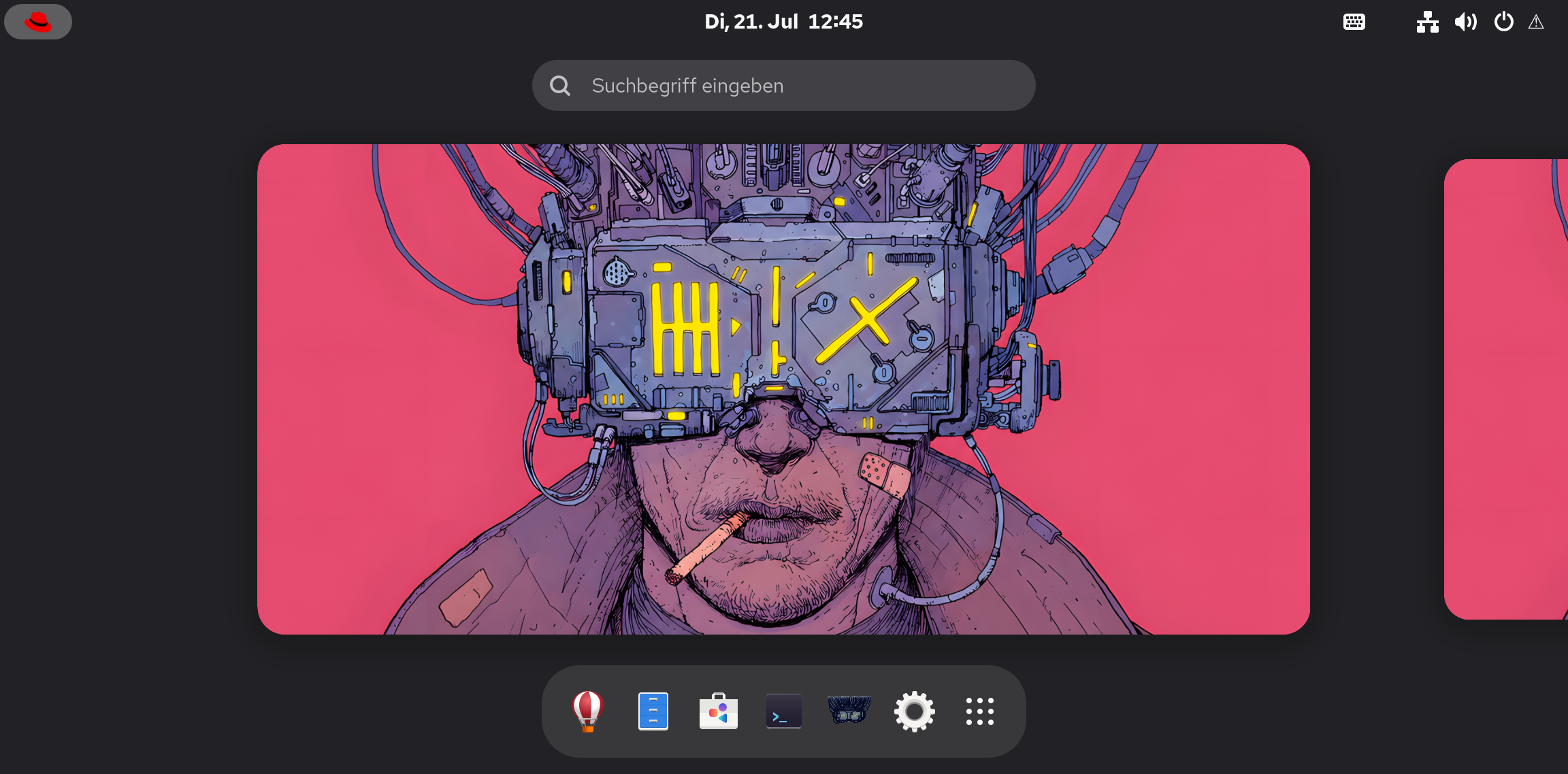 Red Rat Enterprise Linux Desktop